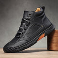 Bottes en cuir pour homme grandes tailles