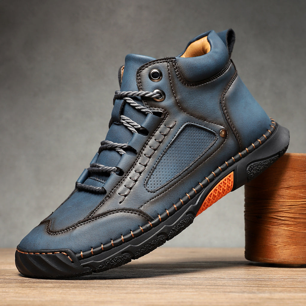 Bottes en cuir pour homme grandes tailles