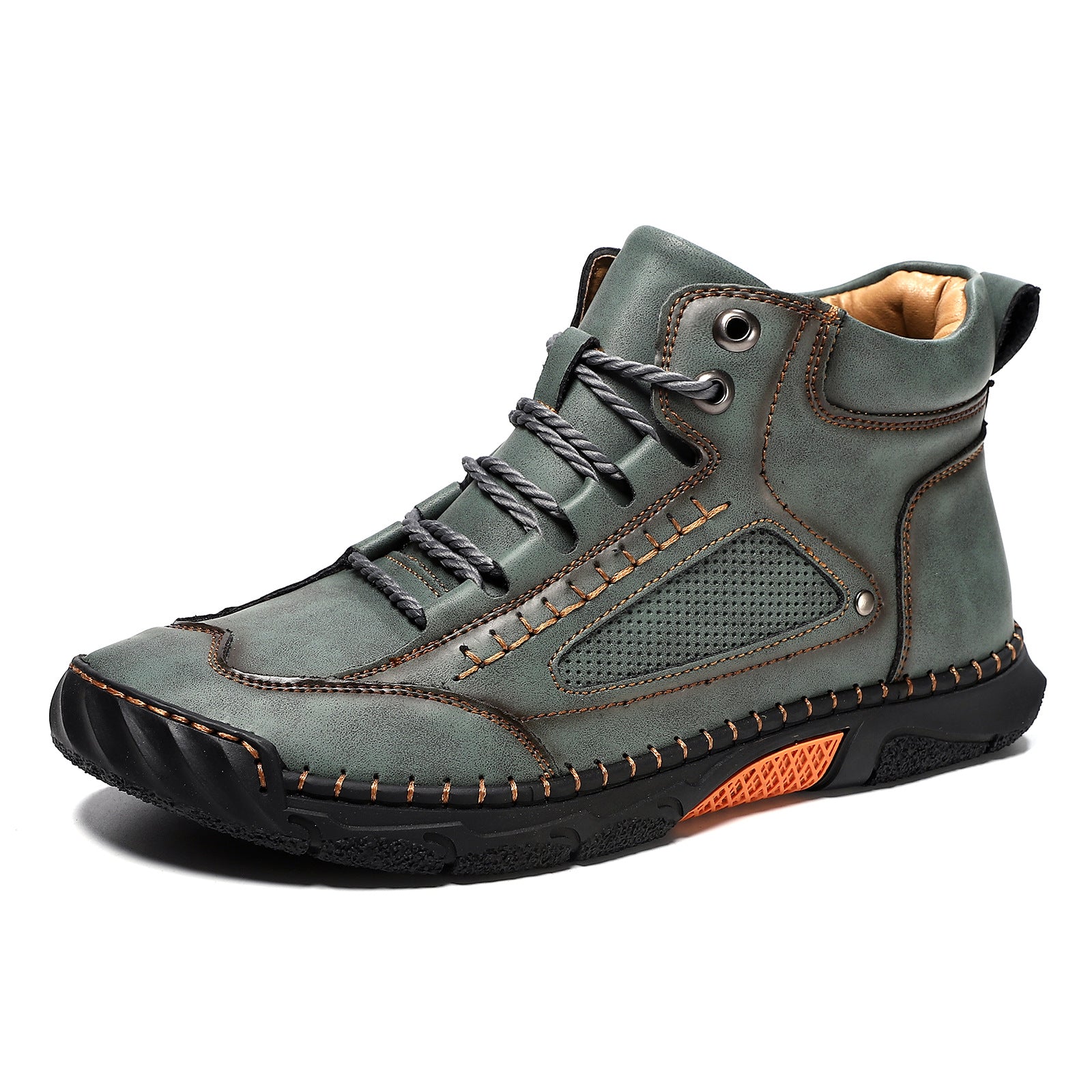 Bottes en cuir pour homme grandes tailles