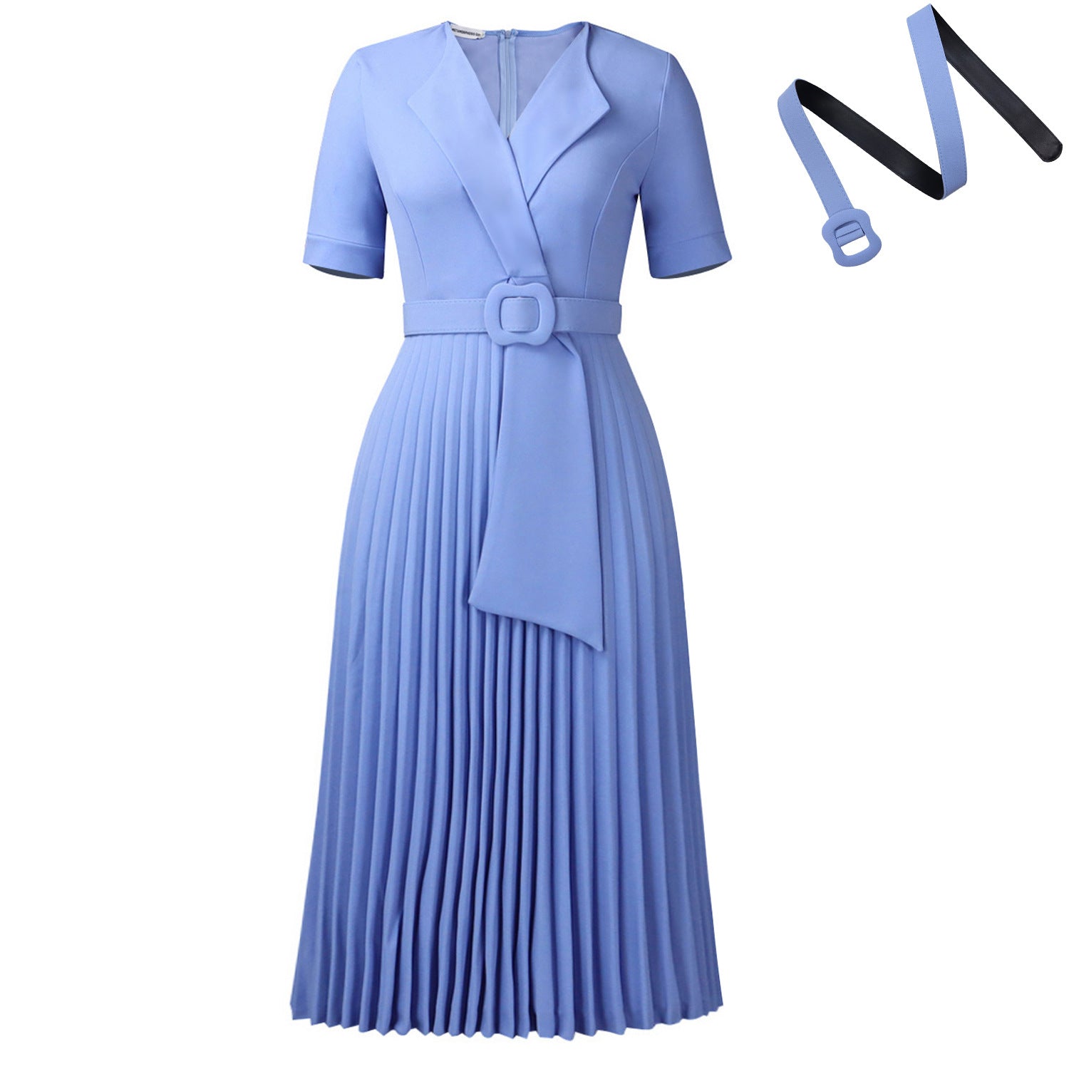 Robe africaine élégante et plissée