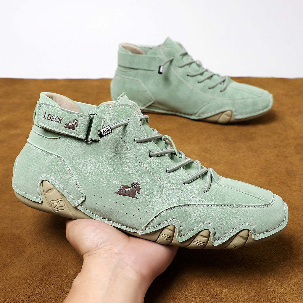 Bottes en cuir pour homme