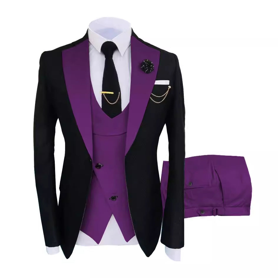 Costume trois pièces pour homme, style business