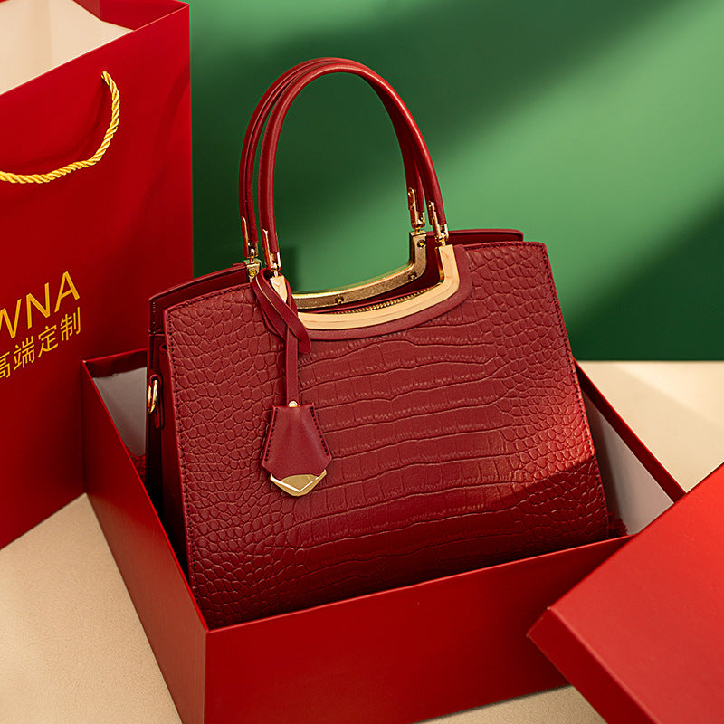 Sac à main rouge pour femme