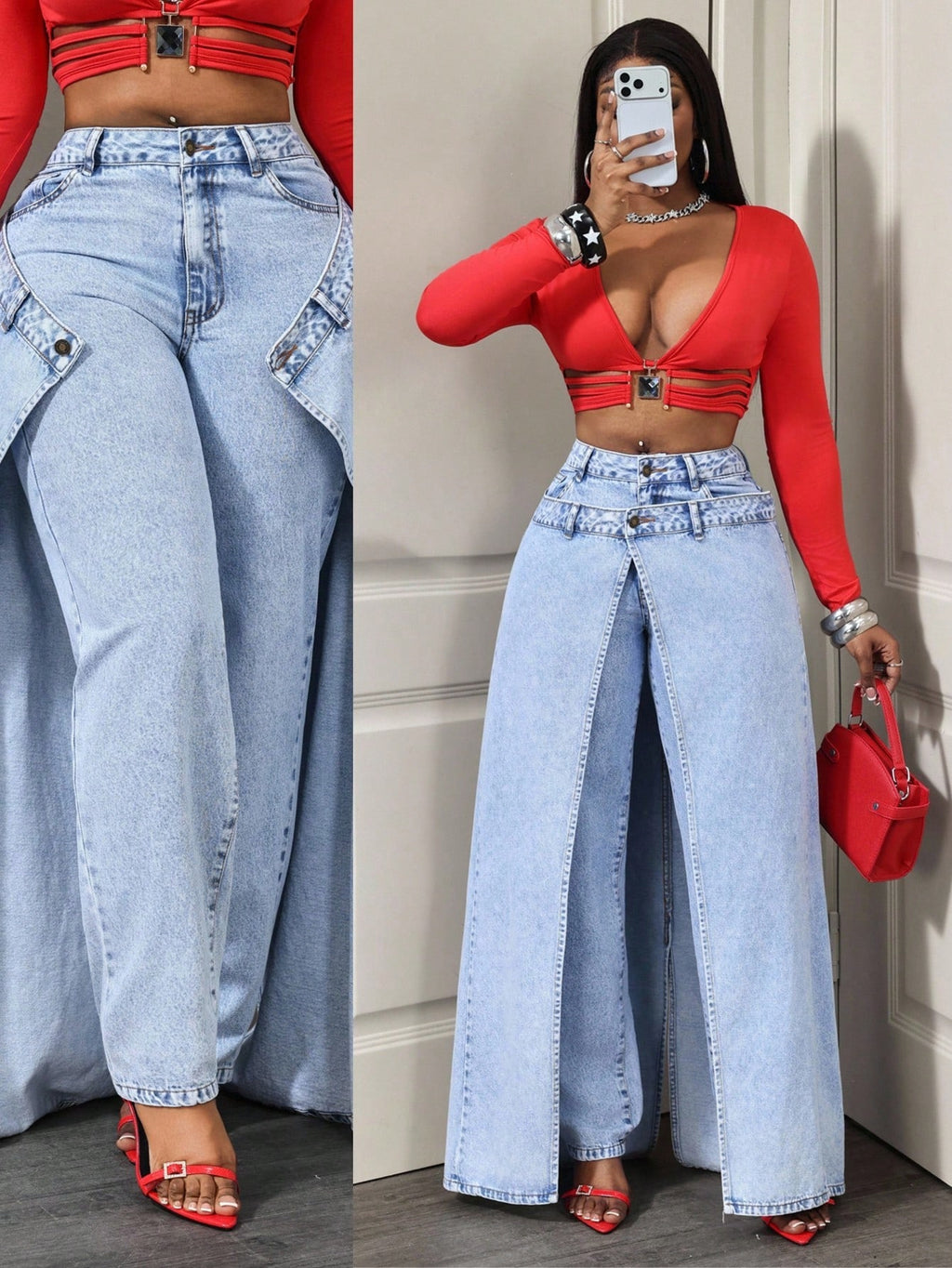 Jean femme style européen et américain