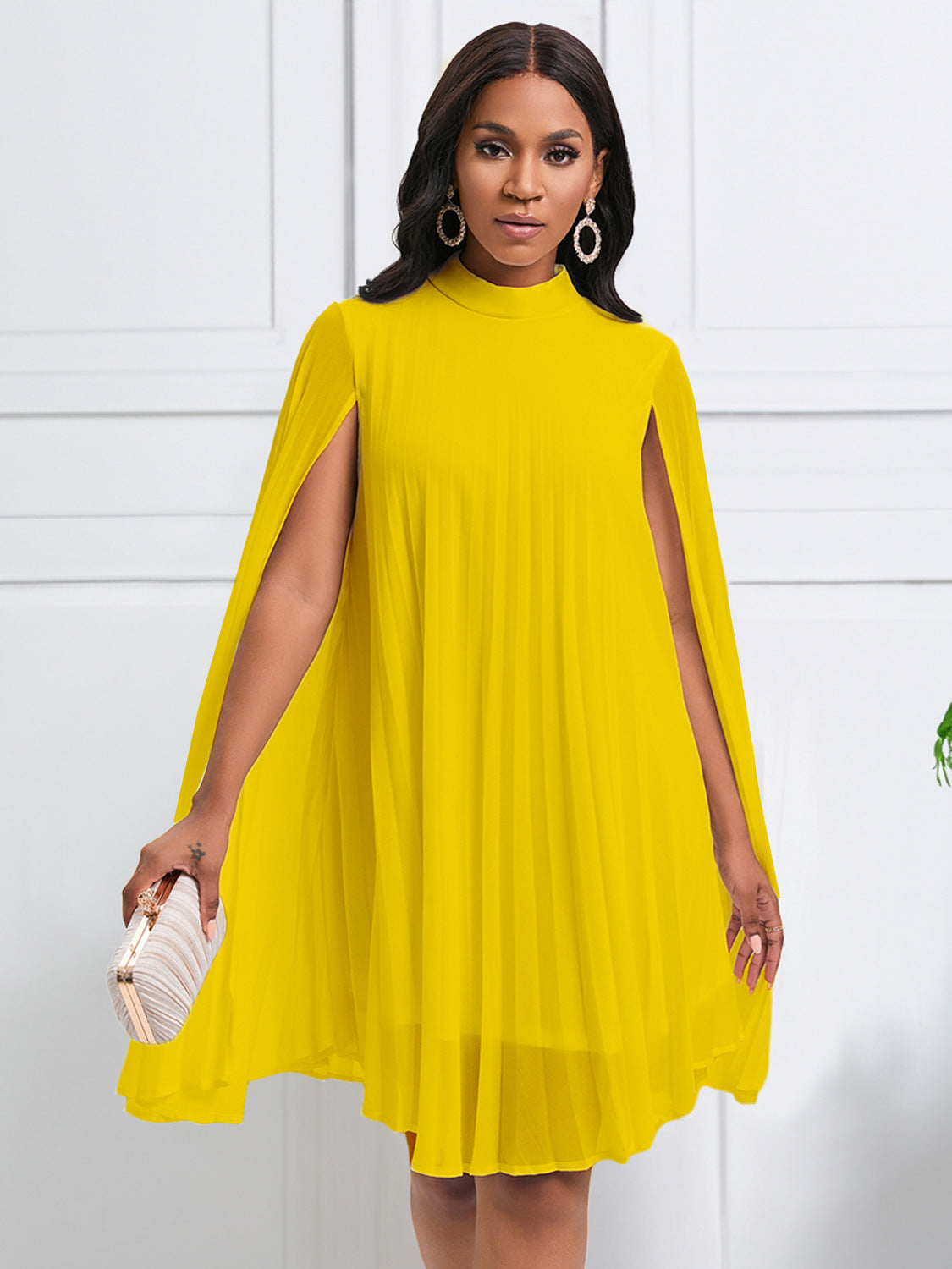 Robe Pull Élégante en Mousseline