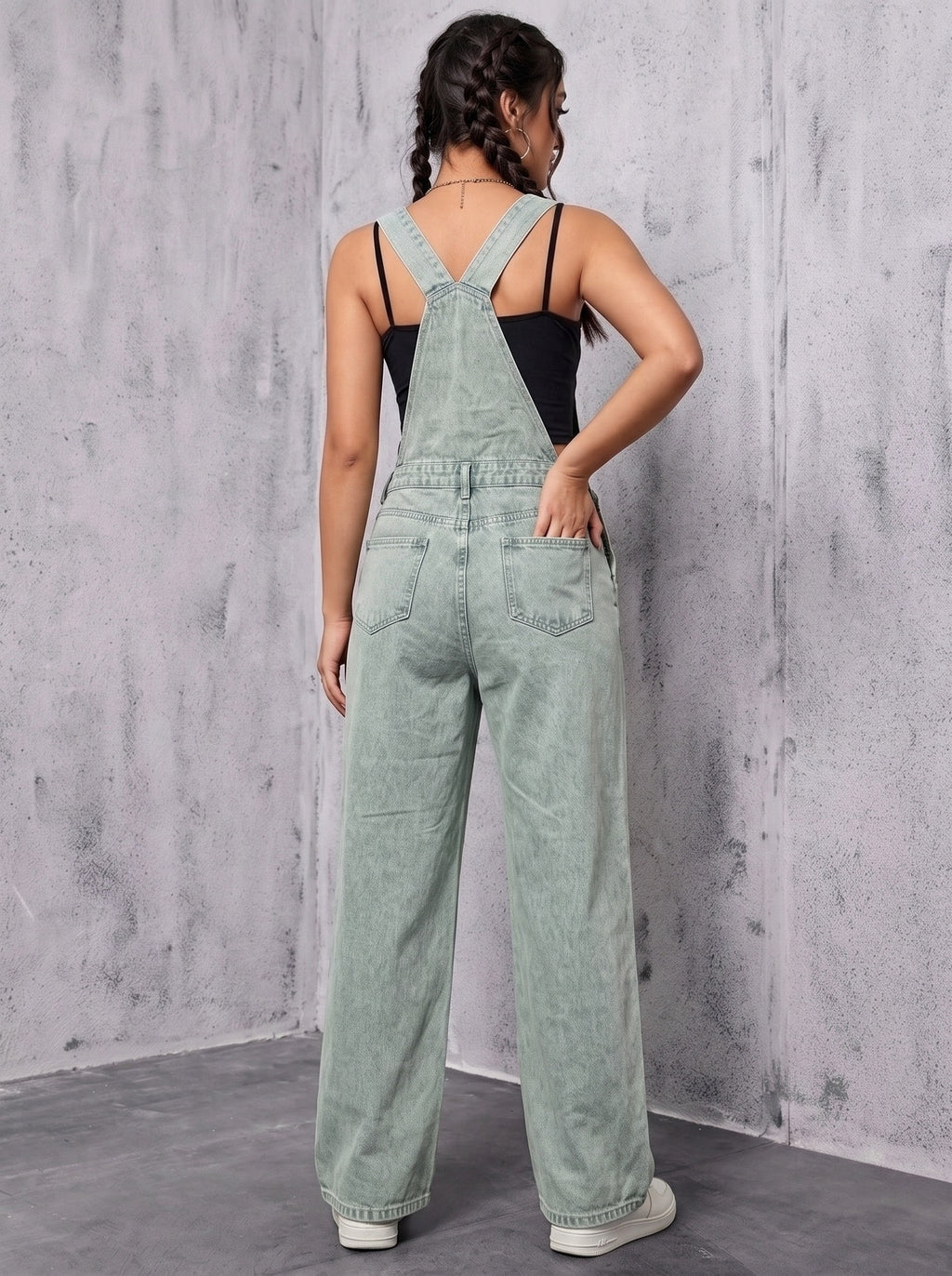 Salopettes en jean lavables pour femmes