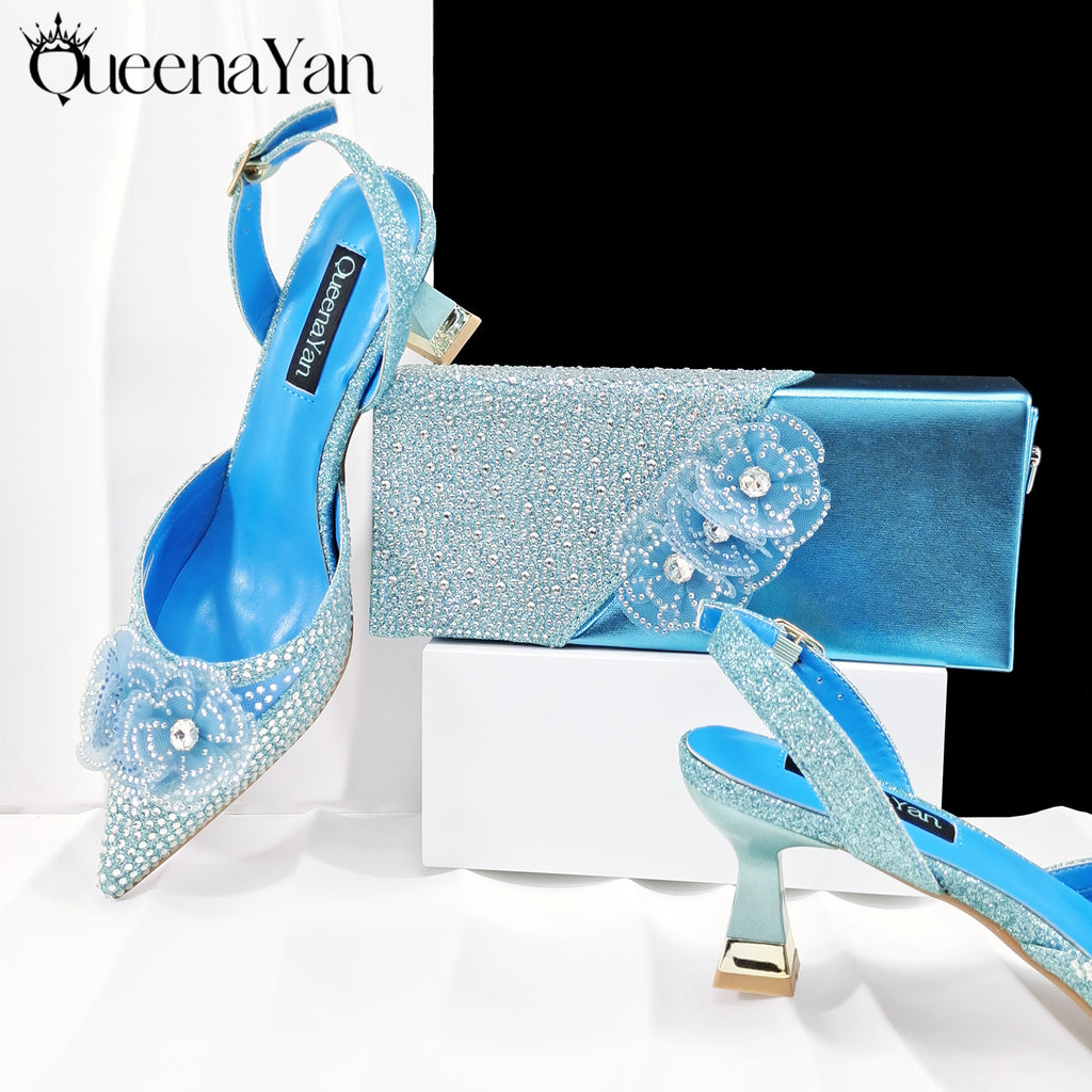 Ensemble chaussures et sac pour femme