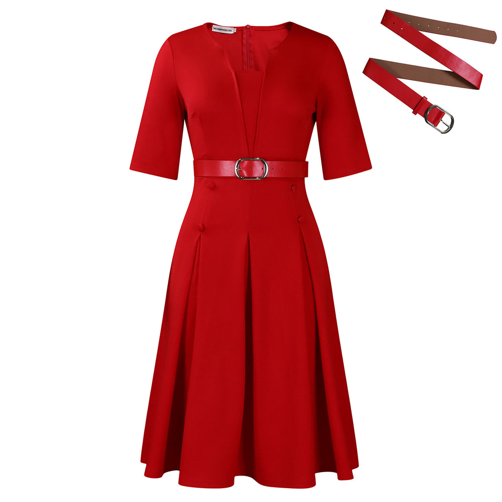 Robe africaine élégante à manches courtes