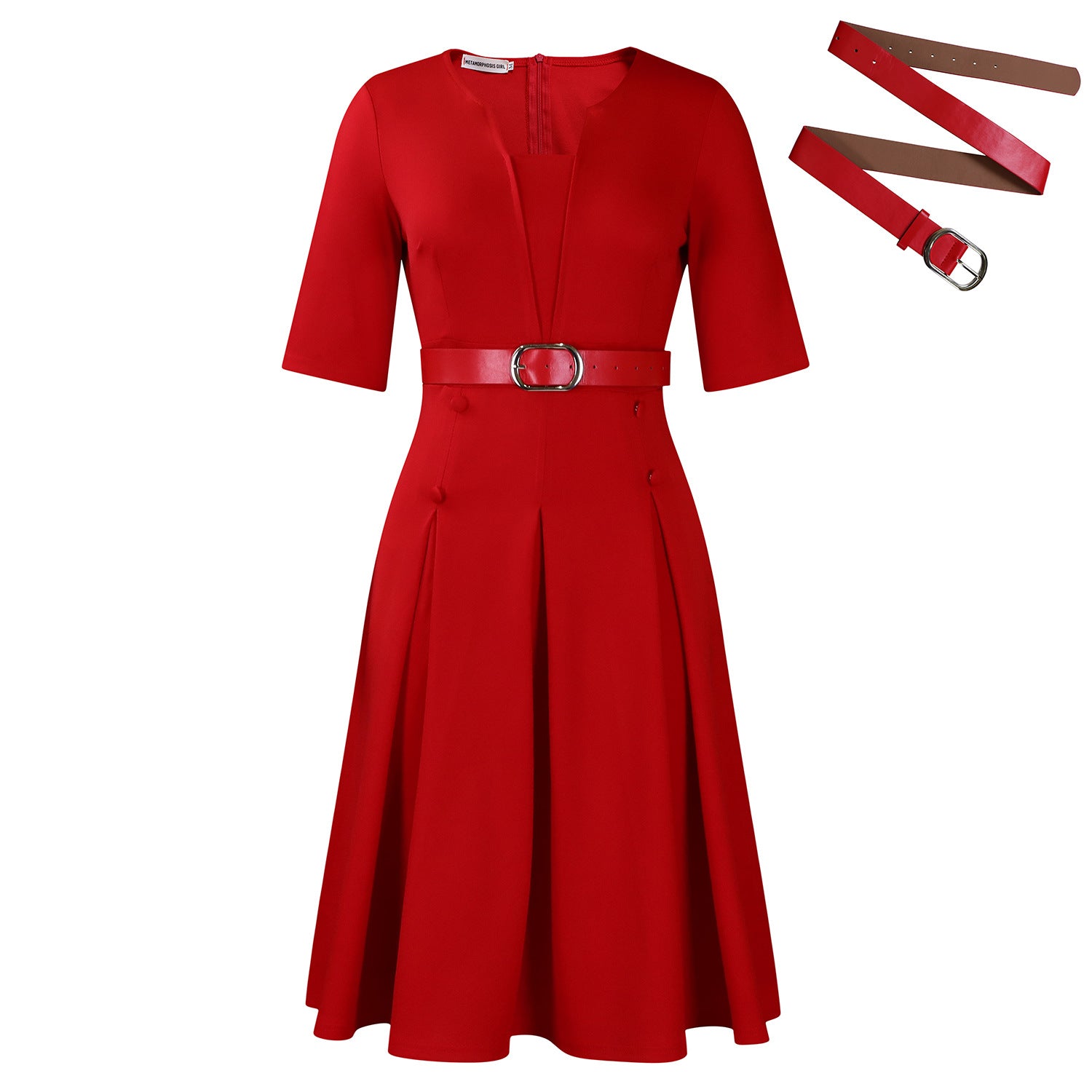 Robe africaine élégante à manches courtes