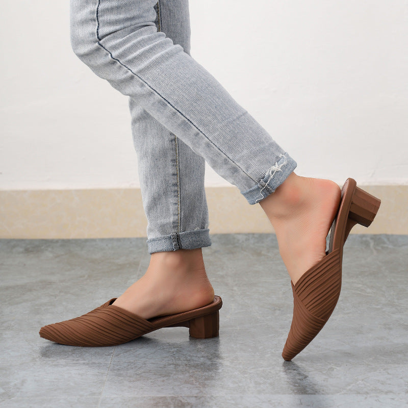 Sandales et mules Baotou