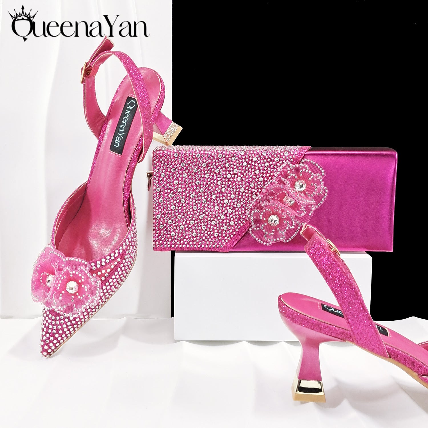 Ensemble chaussures et sac pour femme