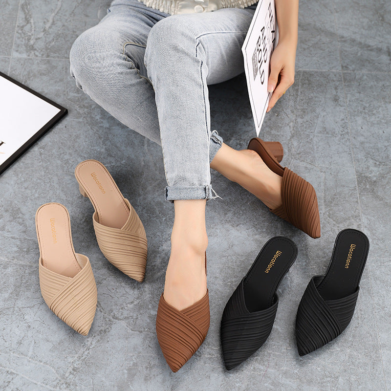Sandales et mules Baotou