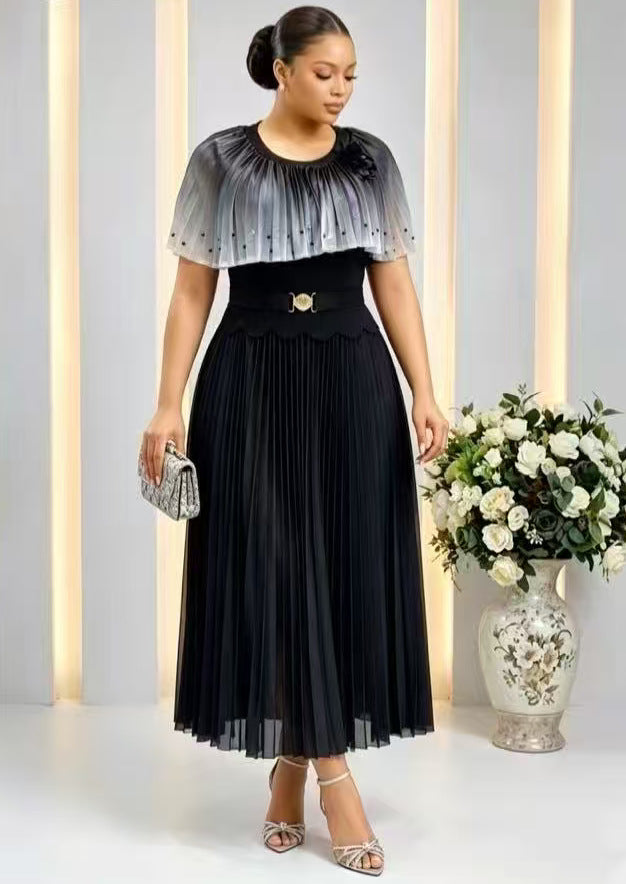 Robe deux-pièces plissée Miyake