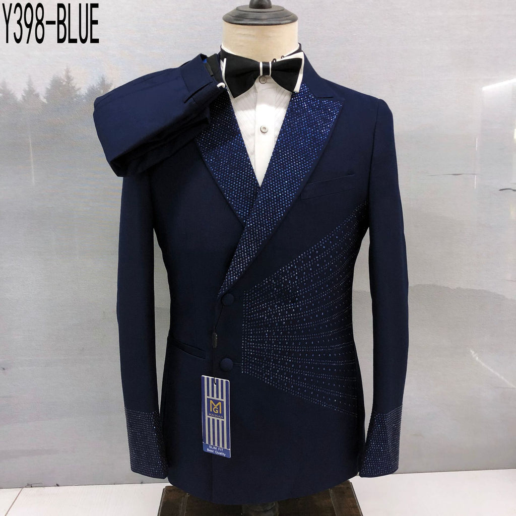 Costume Maligan pour homme, style européen et américain