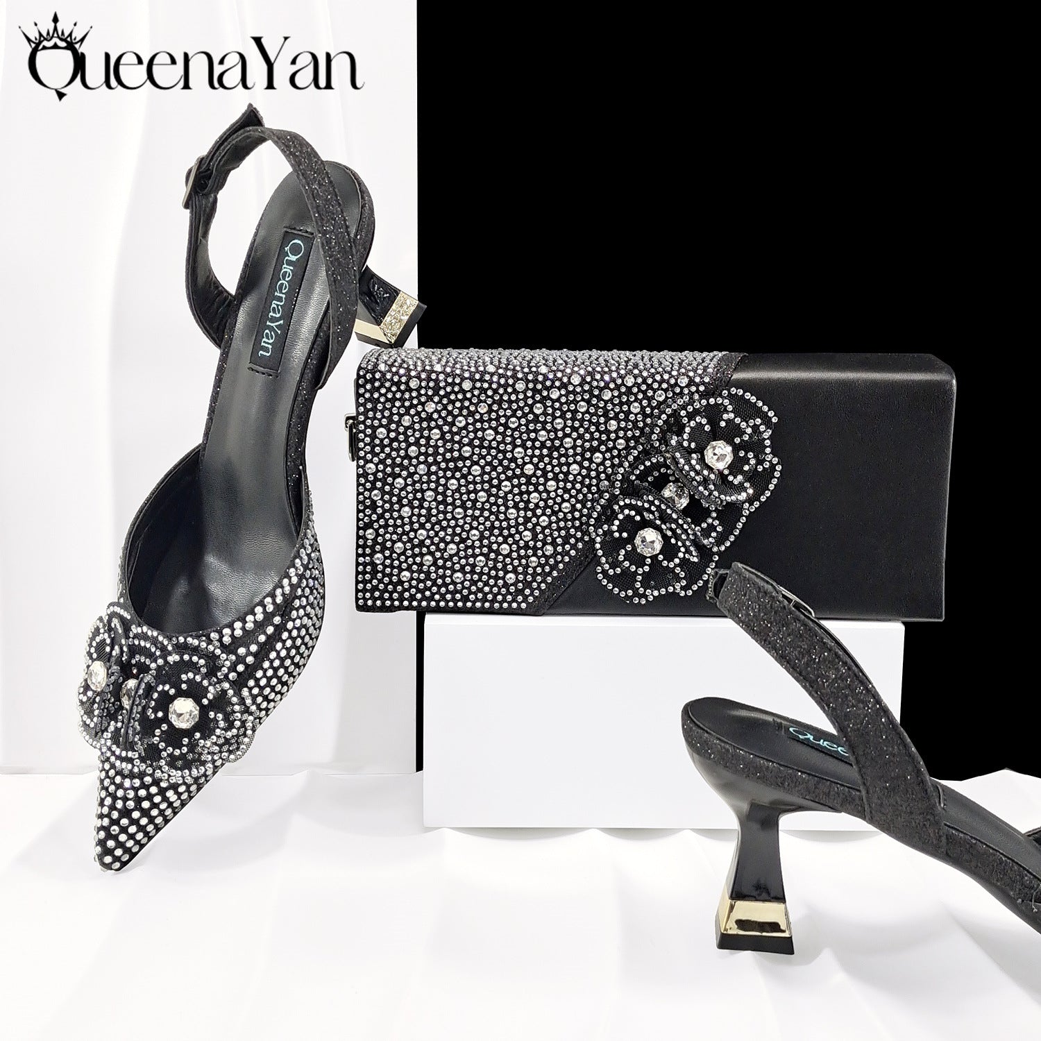 Ensemble chaussures et sac pour femme