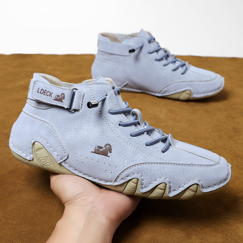 Bottes en cuir pour homme