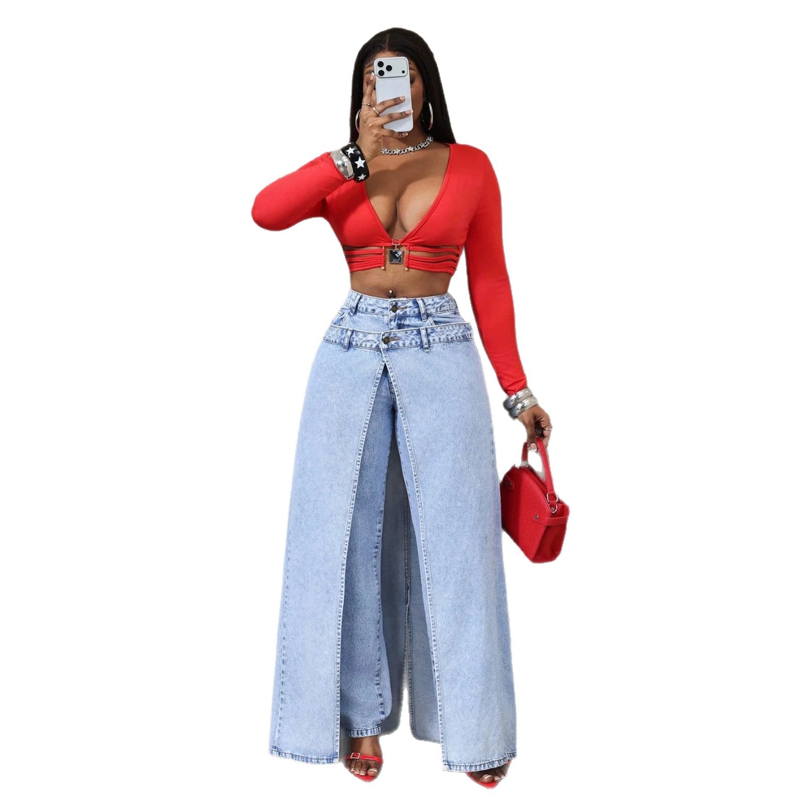 Jean femme style européen et américain