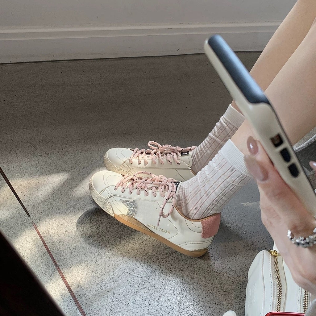 Chaussures d'entraînement rétro bicolores