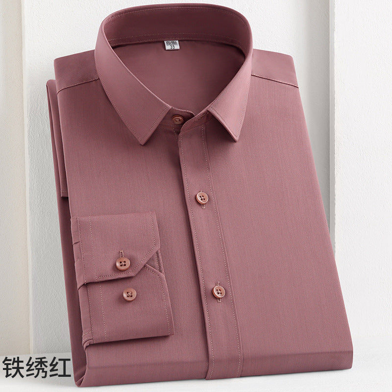 Chemise en fibre de bambou pour homme