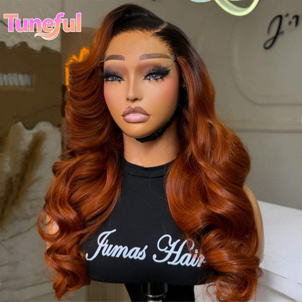 Cheveux ondulés naturels HD de donneuse