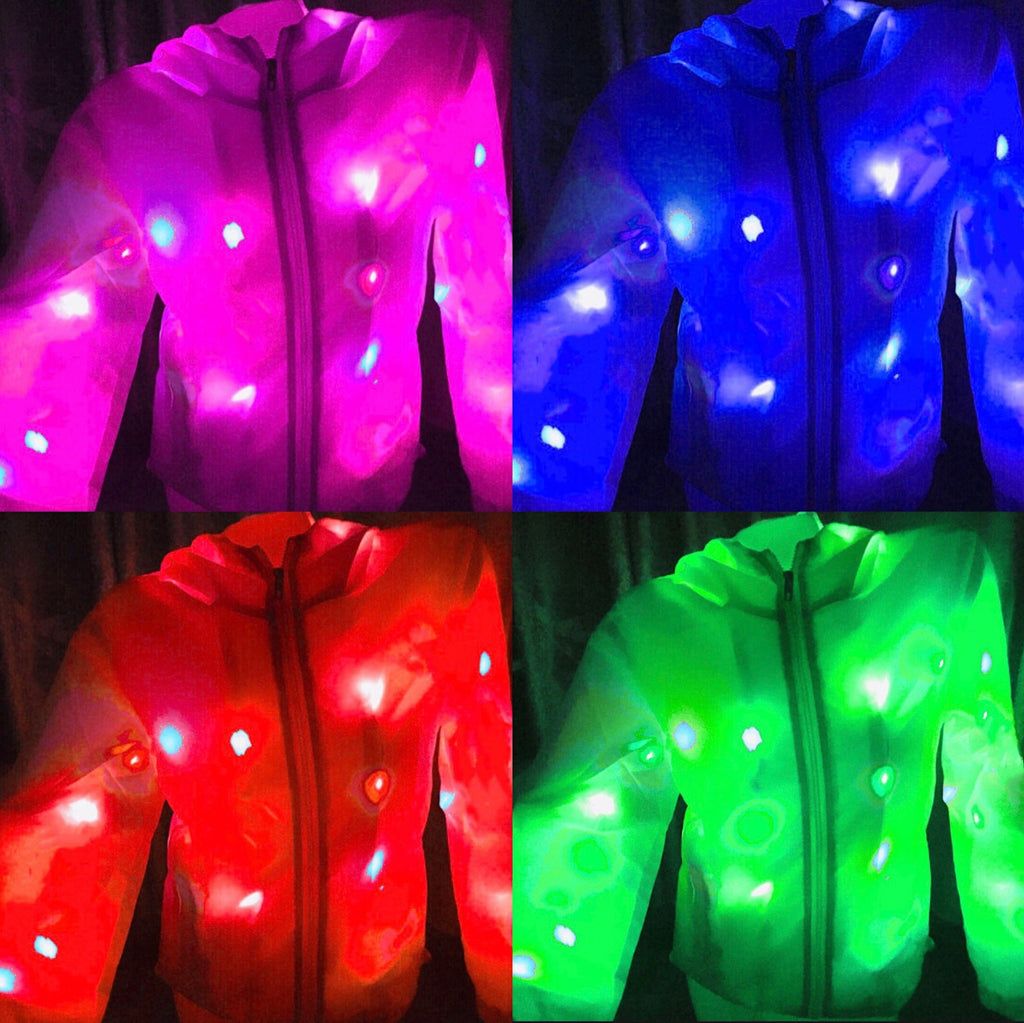 Vêtements d'extérieur lumineux Douyin