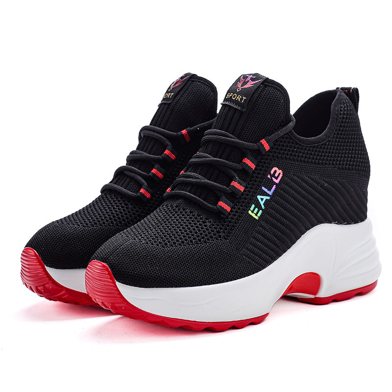 Baskets rehaussantes pour femmes