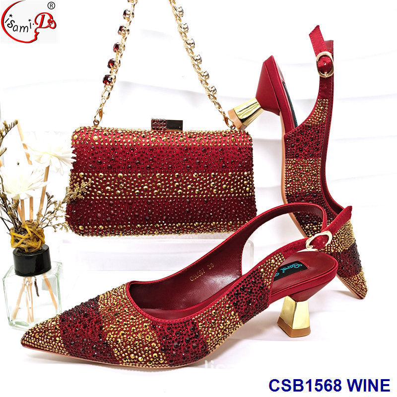 Sandales à talons hauts rayées et strass