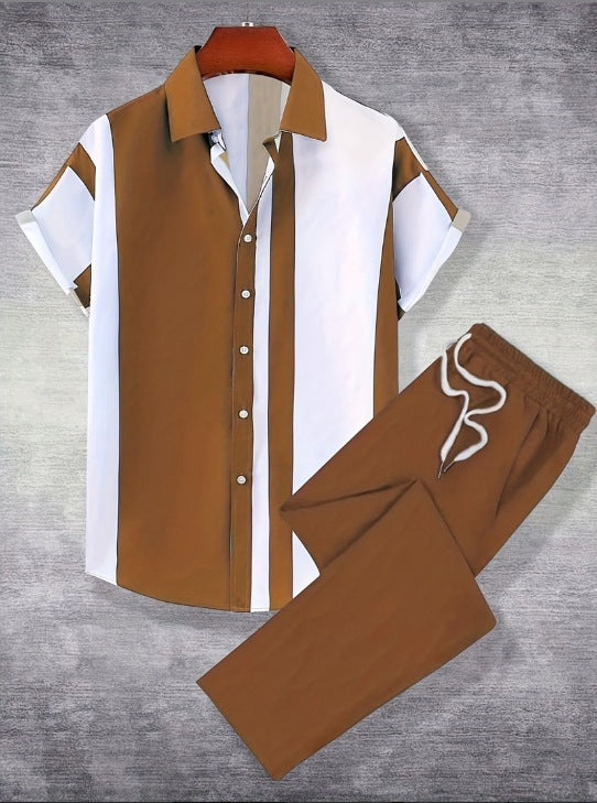 Chemises à manches courtes, costumes et pantalons