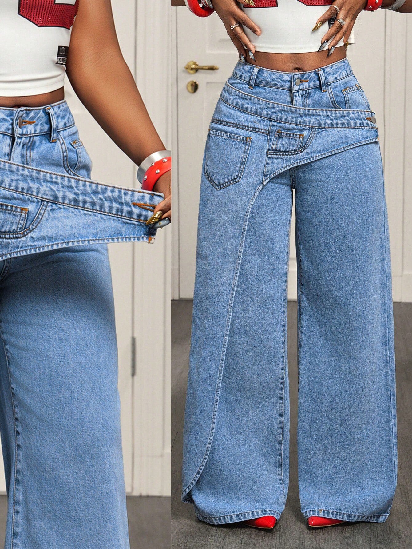 Jean femme tendance et polyvalent
