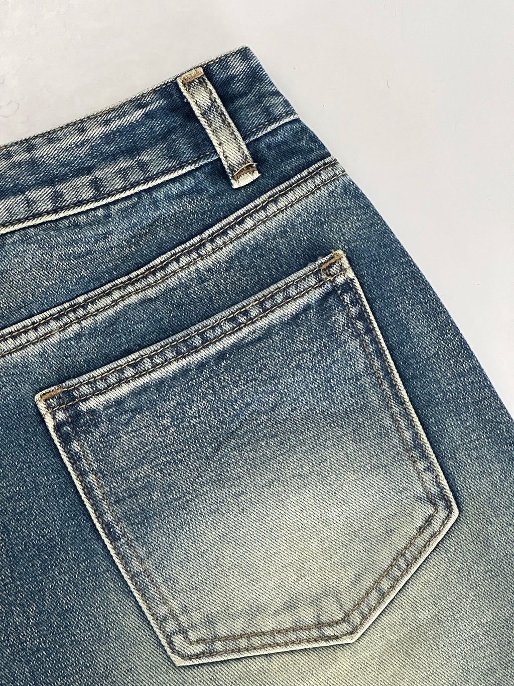 Short en jean à strass pour femme