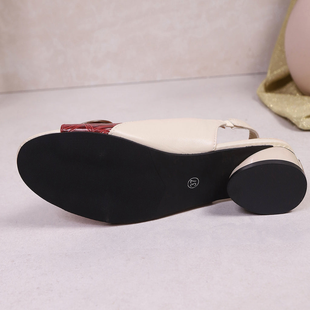 Sandales pour femmes, en cuir souple