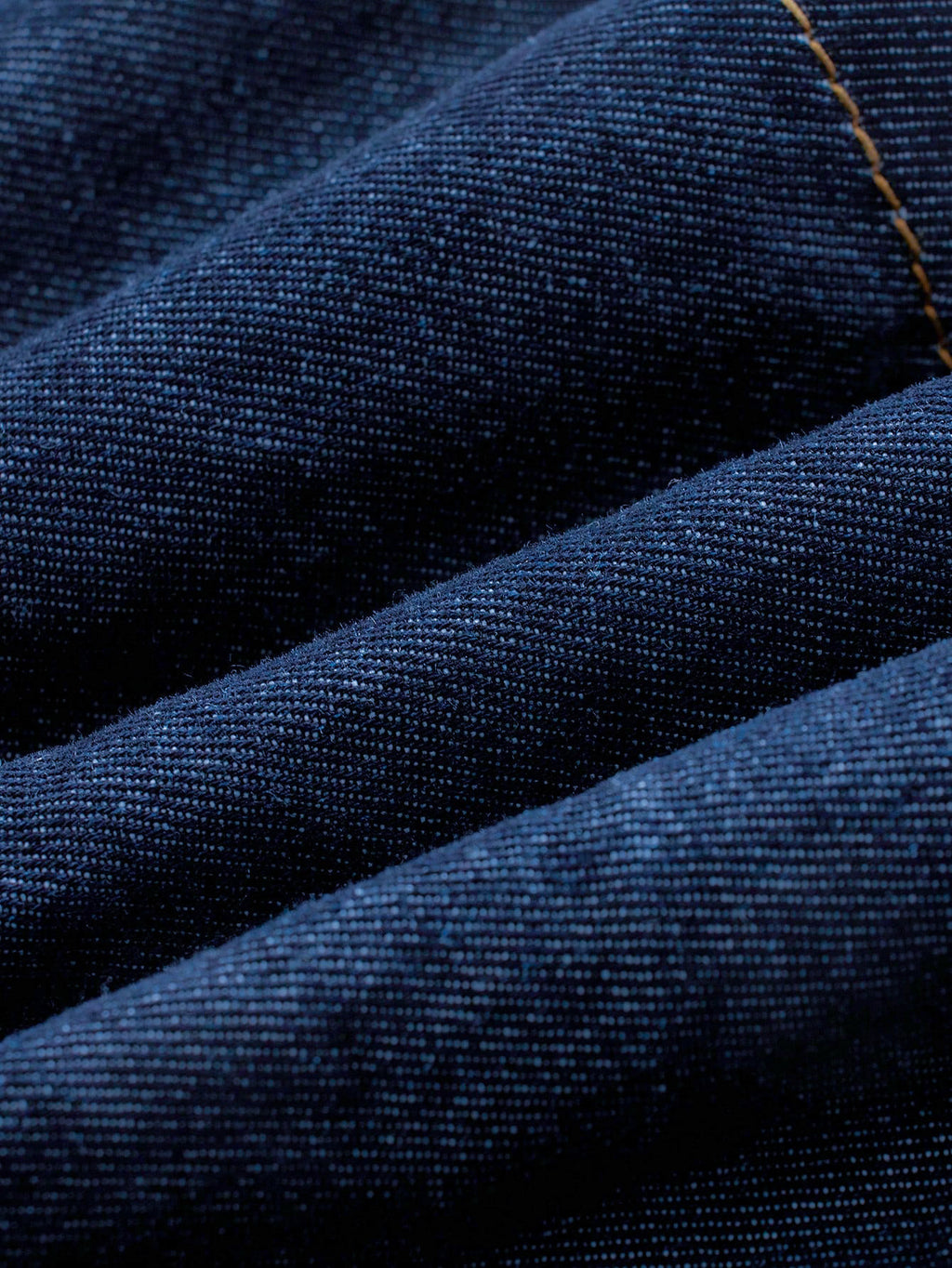 Jupe courte en jean taille haute à volants