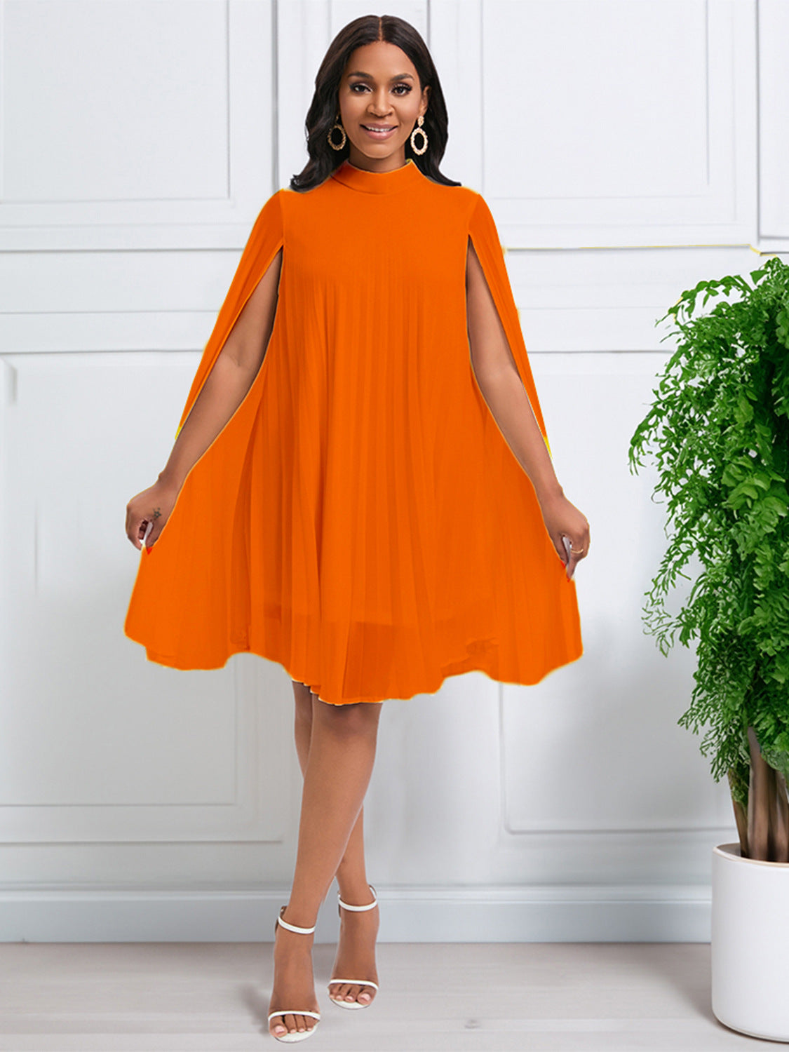 Robe Pull Élégante en Mousseline