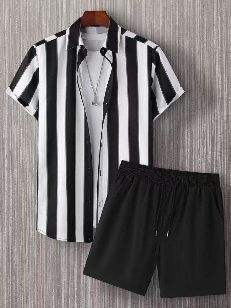 Ensemble homme TEMU Explosions : chemise hawaïenne