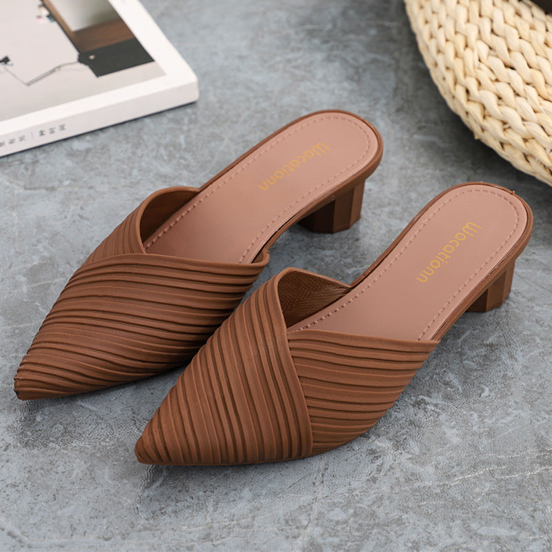 Sandales et mules Baotou
