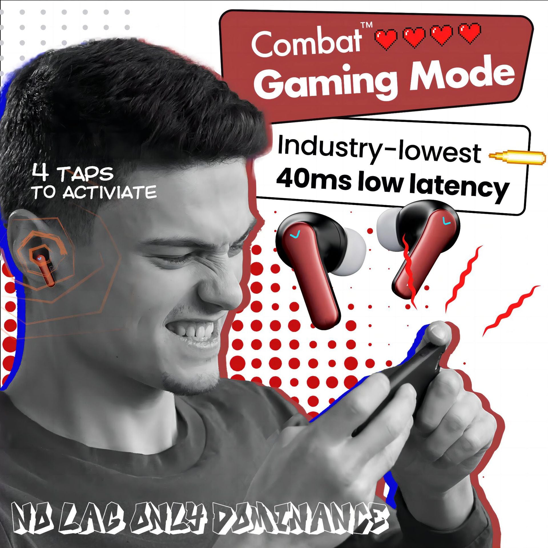Écouteurs Bluetooth stéréo sans fil Evante Factory Y1