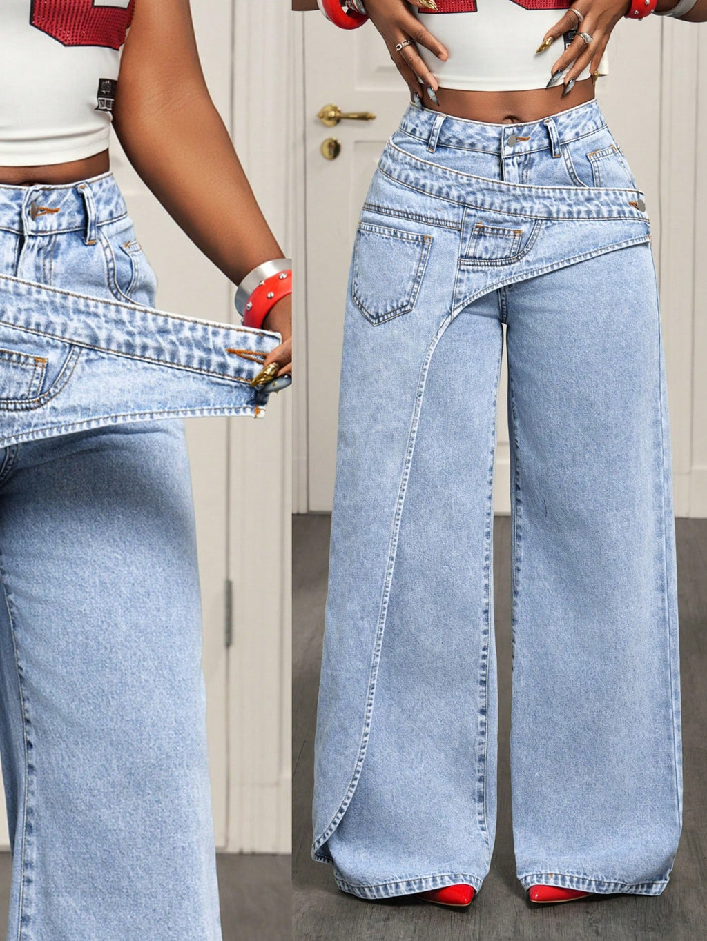 Jean femme tendance et polyvalent