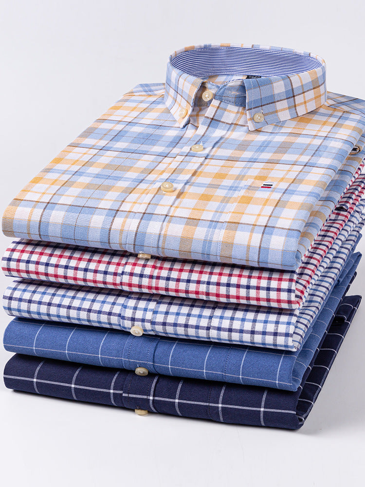Chemise Oxford à manches longues