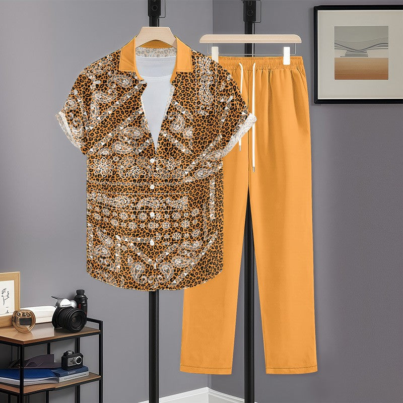Chemises à manches courtes, costumes et pantalons