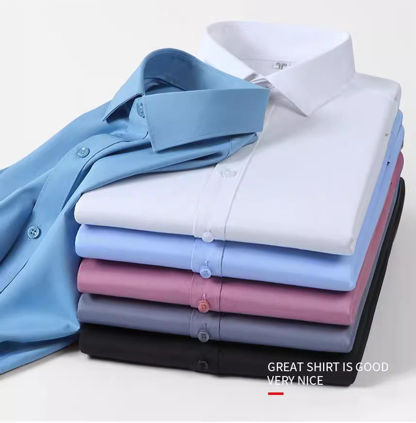 Chemise en fibre de bambou pour homme