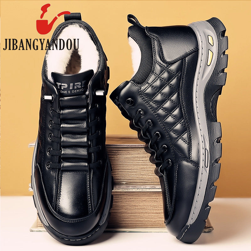 Chaussures homme en cuir pleine fleur souple
