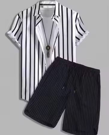 Ensemble homme TEMU Explosions : chemise hawaïenne