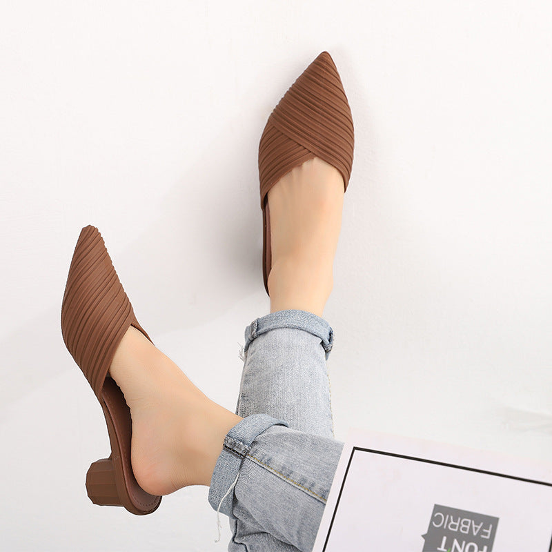 Sandales et mules Baotou