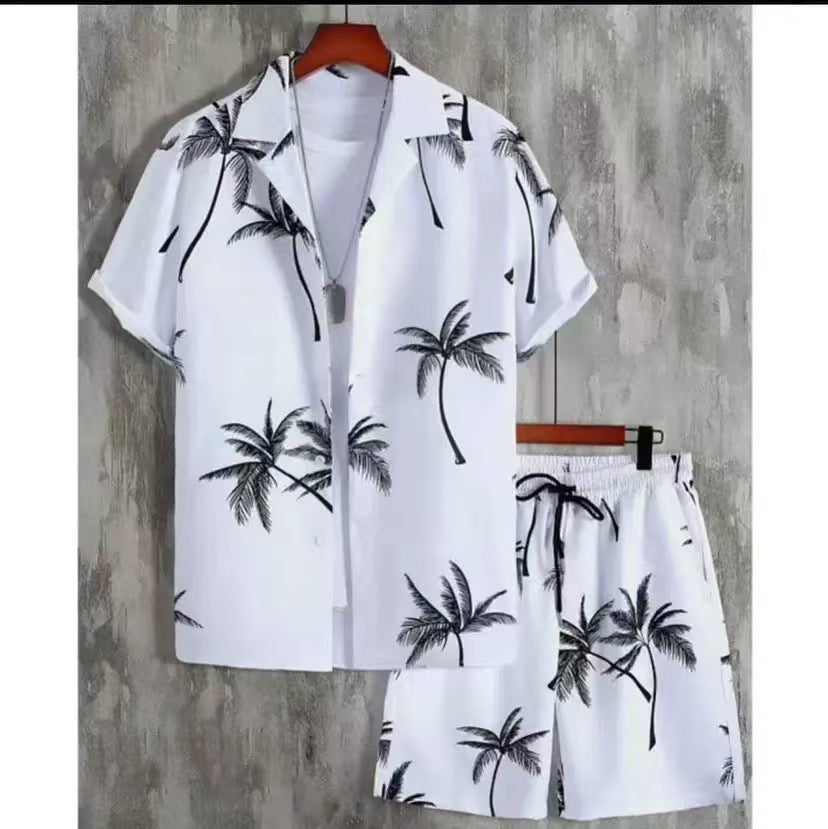 Ensemble homme TEMU Explosions : chemise hawaïenne