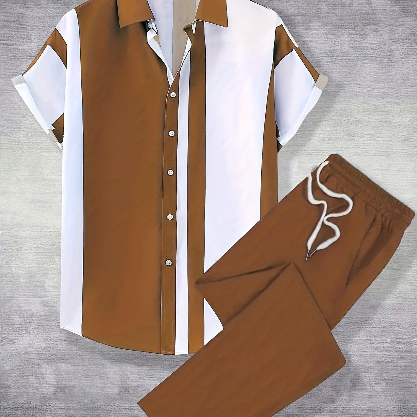 Chemises à manches courtes, costumes et pantalons