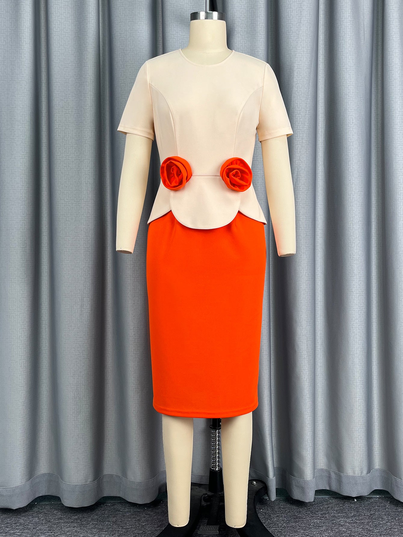 Robe d'été color-block