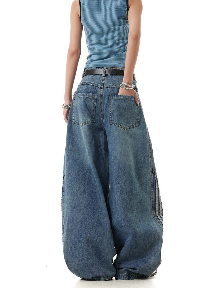 Jean délavé rétro style Scimitar pour femme