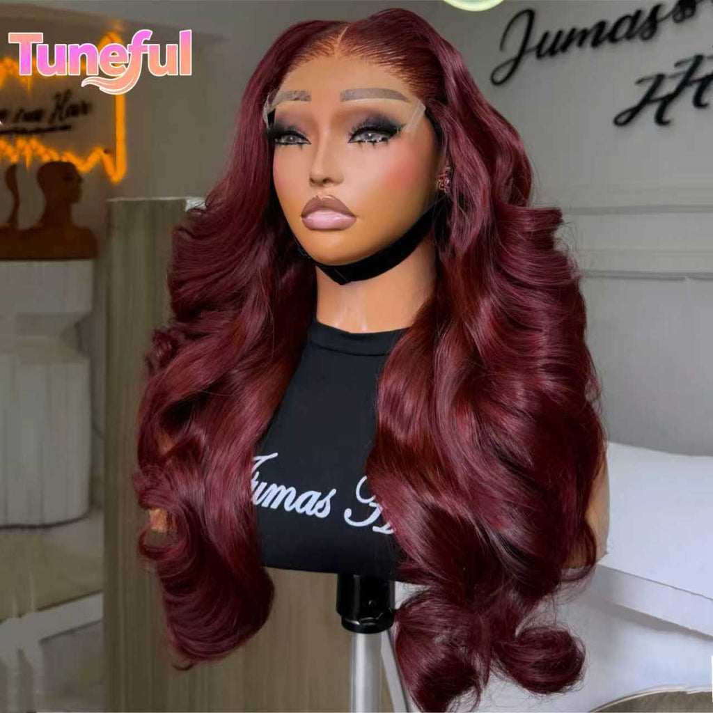 Cheveux ondulés naturels HD de donneuse