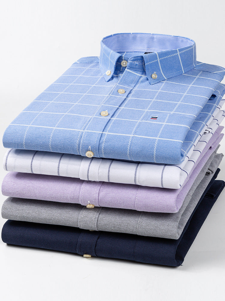 Chemise Oxford à manches longues