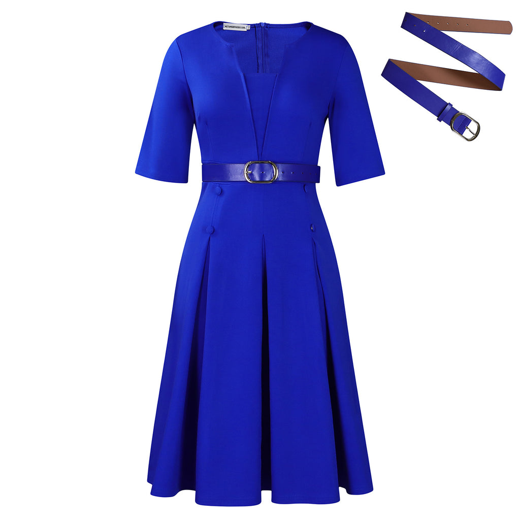 Robe africaine élégante à manches courtes